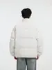 Chaqueta de algodón holgada para hombre con cuello alto, nueva colección otoño/invierno 2026, diseño simple y versátil, irradia una sensación sofisticada y de alta gama, sin capucha, abrigo de algodón cálido