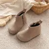 Botas Martin para Niñas 2026 Otoño/Invierno Nuevo Estilo Moda Infantil Botas Cortas Retro para Niños Pequeños y Niños Pequeños Niñas Suela Suave Botas Birkenstock
