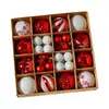 2026 Bolas de Natal Novas Bolas Acrílicas 42 Cores Enfeites para Árvore de Natal Decoração de Cena Decorações de Natal Enfeites Pendurados