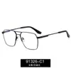 91326 nuevo marco para gafas anti luz azul miopía se puede equipar con el número de gafas de montura cuadrada para hombre de fábrica en stock