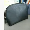 Nova Bolsa de Cosméticos de Dumpling Concha de Couro PU Bolsa de Cosméticos Moda Simples Porta-Batom Personalizado Bolsa de Presente para Skincare