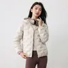 Jaqueta Curta de Algodão com Capuz Plus Size Outono/Inverno 2026 Moda Feminina Tendência Casual Emagrecedora Quente para o Dia a Dia