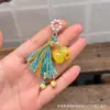 Colgante Corazón de Oso de Cera de Abeja de Segunda Generación Accesorios de Concha de Abeja Reina de Segunda Generación Llavero DIY Colgante para Bolso Colgante Moda