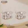 Caja de Almacenamiento Multifuncional para Cebolla, Jengibre y Ajo Estante de Especias de Cocina Montado en la Pared para Almacenamiento de Alimentos