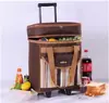 Fabricante de bolsas de piquenique de Zhejiang, bolsa de gelo com carrinho, bolsa térmica para alimentos, bolsa de gelo de temperatura constante para água, cerveja e bebidas
