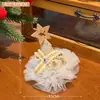 Combinación de accesorios para el cabello de Navidad dulce niña horquilla rota clip de borde horquilla de dibujos animados estudiante lindo clip para flequillo tocado