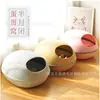 Nido para Gato de Fieltro Semicerrado, Extraíble y Lavable, Transpirable, Adecuado para Todas las Estaciones, Nido Forma de Huevo Habitación para Dormir Gato, Resistente a los Arañazos