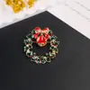 Nova Série de Combinações de Natal Broche Papai Noel Broche de Natal Árvore de Natal Acessórios de Pino de Ano Novo Transfronteiriço