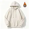 Sudadera con capucha estilo americano de alta resistencia 420g para hombre, marca de tendencia nueva otoño e invierno 2026, sudadera tipo pullover casual holgada simple