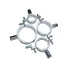 Porca Tapa-Rosca Galvanizada de Rosca Dupla Braçadeira para Tubo Braçadeira de Suspensão Espessada Tubo de Drenagem Braçadeira para Tubo Padrão Nacional Conexões para Tubo de Água Fabricante de Braçadeira para Tubo Braçadeira de Parede