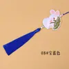 Pingente Borla Coelho de Jade Bordado Novo Estilo Nacional Chinês Estilo Antigo Ornamento de Lapela Hanfu Qipao Pingente de Bolsa Souvenir