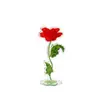 Adorno acrílico de pie para decoración de escritorio, lindo diseño floral, decoración de regalo, decoración del hogar, portamensajes transfronterizo