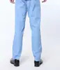 Ropa de Trabajo de Verano de Algodón Lavado, Manga Corta, Manga Larga, Uniformes de Fábrica para Hombres y Mujeres, Ropa de Trabajo de Manga Larga, Conjunto de Ropa de Trabajo Ultra-Delgada Transpirable, Azul