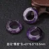 Ametista Natural Leão do Amor Contas Salpicadas Acessórios de Joias Pingente de Amor DIY Pulseira Colar Pequenas Joias Venda por Atacado