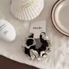 Estilo Coreano Pastoral Floral Lazo para el Pelo de Intestino Grande Estilo Principios de Otoño Diseño de Nicho Cuerda para Moño de Pelo Accesorio de Pelo Elegante Versátil
