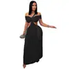 C7430 Transfronterizo Aliexpress Amazon Moda Europea y Americana para Mujer Top de Tubo Sexy Ajustado Vestido de Malla Transparente