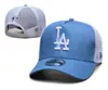 Nueva Gorra de Béisbol de Malla Ny/La para Hombres y Mujeres, Transpirable, Bordada, con Visera, Protector Solar, Ajustable, Sombrero de Moda Tendencia