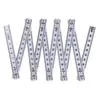 Regla plegable de 1 metro 10 pliegues regla plegable multiusos de 1 metro regla plegable para enseñanza y dibujo herramienta de medición de diez pliegues regla plegable