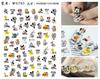 Pegatinas para Uñas Infantiles Sailor Moon KT Mickey Princesa Pantera Rosa Pegatinas para Uñas Infantiles WG775-797