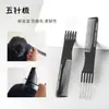 Pente de Cauda para Cabeleireiro para Estilização de Cabelo, Pente de Aço Profissional com Cauda para Mulheres e Homens, Uso Doméstico
