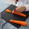 Funil de Farinha Dobrável Transfronteiriço Porta-Armazenamento Tampa Anti-respingo para Micro-ondas Caixa de Armazenamento para Canudos Tampa de Silicone para Garrafa de Leite