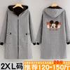 Ropa Exterior Chaqueta Antifouling con Forro Polar Cálido Overol Adulto Estampado Estampado Ropa de Trabajo para Mujer Otoño e Invierno Nueva Chaqueta de Manga Larga