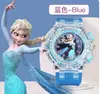 Em estoque fornecimento criativo relógio infantil Ice Princess Aisha Princess flash colorido luminoso masculino e feminino relógio estudantil