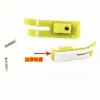 Mt-18 Blanco Resistente al Desgaste Máquina de Coser Plana Pie Prensatelas de Plástico Pie Prensatelas de Cuero Suela Nuevos Accesorios para Máquina de Coser