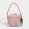 Bolso Cubo de Moda de Nicho de Gran Capacidad 2026 Bolso Casual Versátil Tejido para Debajo del Brazo con un Toque de Lujo, Bolso de Hombro Único Cruzado