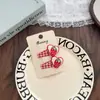 Grampo de Cabelo Bordado de Morango em Tecido Coreano Grampo de Cabelo Doce para Meninas Clipe para Franja Cabelo Quebrado na Testa Elástico Alto para Cabelo Acessórios de Cabelo