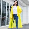 Poncho para Adultos para Hombre y Mujer Engrosado Desechable EVA Impermeable Juego al Aire Libre Fácil de Llevar Impermeable de Una Sola Pieza Boca Plana