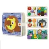Tablero de aprendizaje de fieltro para bebés y niños, tablero de aprendizaje de educación temprana de animales de granja, libro de cuentos de árboles frutales, tablero ocupado de fieltro al por mayor