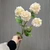 Flor Artificial 4 Cabeças hortênsia dos sonhos salão de casamento teto estrada conjunto de chumbo arranjo de flores decoração de hotel fábrica de flores artificiais atacado