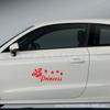 Comercio exterior nuevo venta caliente transfronteriza pegatinas reflectantes para coche Princesa Princesa lindo patrón de corona