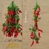 Espetos Decorativos de Frutas e Legumes Pendurados, Espetos de Pimenta Falsos, Milho Decorativo para Ornamentos de Fazenda, Restaurante, Pátio, Pingentes de Colheita