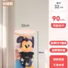Tubo de Almacenamiento Espeso de Gran Capacidad para Muñecas y Juguetes Infantiles, Versión Mejorada Transparente con Cremallera, Contenedor de Almacenamiento para Juguetes de Peluche