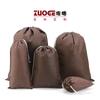 Pantalones con bolsillo de solapa con cordón de tela no tejida Bolsa de almacenamiento confeccionada Bolsa para zapatos Embalaje de ropa Bolsa interior Cordón Encogimiento Bolsillo de solapa Pantalones Bolsa para polvo Estampado