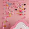 Cortina de Entrada de Fiesta Colorida Cortina de Dormitorio Cortina de Hilo Cortina de Puerta Cortina Colgante Cortina Divisoria Regalo Habitación Infantil Cortina Decorativa para Sala de Estar