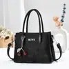 Bolsa de Ombro Vintage em Formato de Meia-Lua com Estampa de Cobra, Bolsa Transversal 2 em 1 para Axila Feminina, Bolsa Hobo de Couro PU
