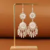 Pendientes de Pavo Real para Minorías Étnicas, Regalos Retro de Plata Miao Estilo Étnico, Accesorios de Pendientes Vintage de Imitación Plata