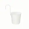 Vasos de Flores Pendurados de Ferro Transfronteiriços, Baldes de Metal Pendurados Destacáveis, Floreiras Penduradas de Jardim, Fabricante de Vasos de Flores para Cercas