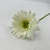 Envío Directo de Fábrica de Flores Artificiales, Arreglos Premium de Flores Falsas Transfronterizos, Crisantemo de Tallo Único, Decoración para Bodas y Hoteles, Gerbera