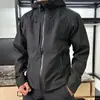 Chaqueta Softshell para Deportes al Aire Libre Gm, Completamente Laminada, Cortavientos e Impermeable, con Forro de Forro Polar y Capucha, Chaqueta Softshell para Senderismo y Montañismo