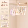 Clipe Organizador de Chapéu Artefato Varal Doméstico Clipe de Acabamento para Guarda-Roupa Clipe Organizador de Roupas de Bebê Cabide de Chapéu