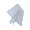 Tiras de preço personalizadas para borda externa de prateleiras, tiras de preço transparentes, tiras de etiqueta de preço de plástico
