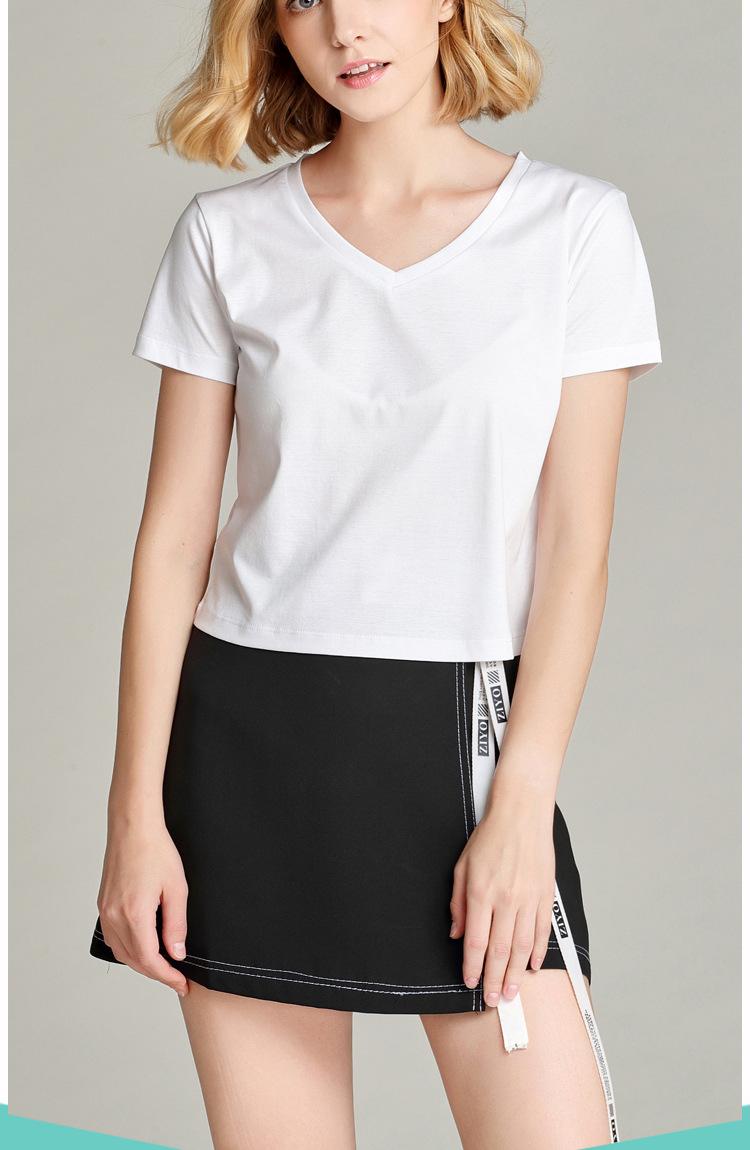 丝光棉短款短袖_15