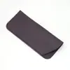 Estuche para Gafas de Cuero PU con Borde Afilado, Estuche Impermeable de Alta Estética para Gafas, Estuche de Cuero para Gafas con Apertura Diagonal Engrosada, Bolsa para Gafas de Sol