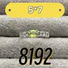 Anillo de Peridoto Natural de 5*7m Incrustado con Gema de Cristal Cortada en Cabujón Ovalado, Tamaño Ajustable, Suministro de Fábrica, Chapado en Oro