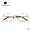 Gafas Muku: Gafas Cómodas para Usar Durante Largos Períodos de Tiempo, Monturas Ultraligeras, Monturas de Gafas con Diseño Clásico Versátil Transparente Decorativo