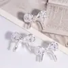 Nuevas Cuentas Sueltas Pequeñas de Aleación de Doble Cara con Forma de Lazo y Agujero Recto Accesorios de Joyería para Cadena de Teléfono Móvil DIY Cadena de Llaves Cadena de Bolsa